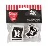 Cupcake prikkers piraten  24 stuks