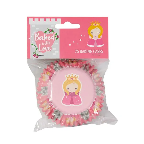 Baked with love baking cups prinsessen 25 stuks bij cake, bake & love 3 Baking cups prinsessen 25 stuks
