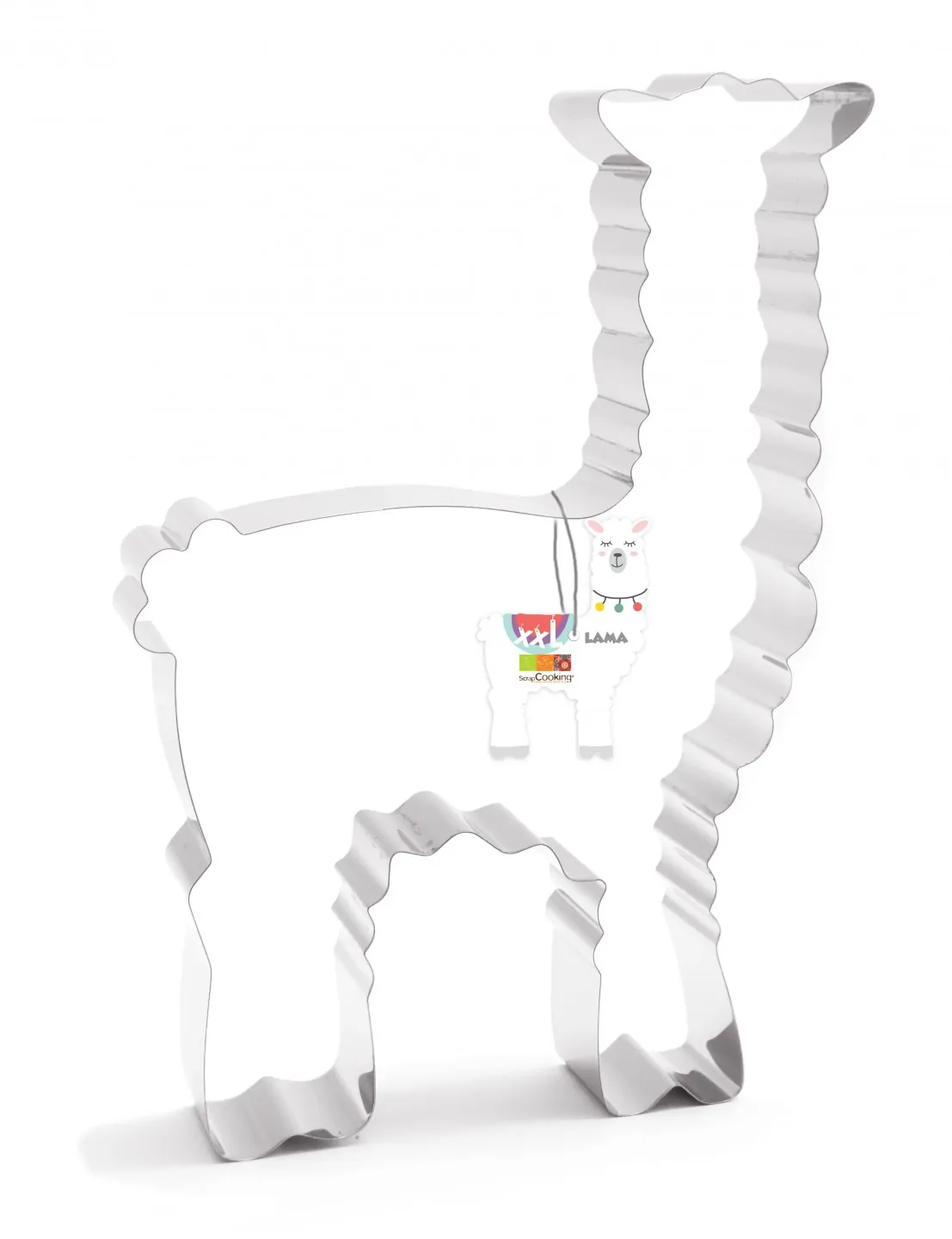 Bakrand xxl - lama bij cake, bake & love 4 Bakrand xxl - lama