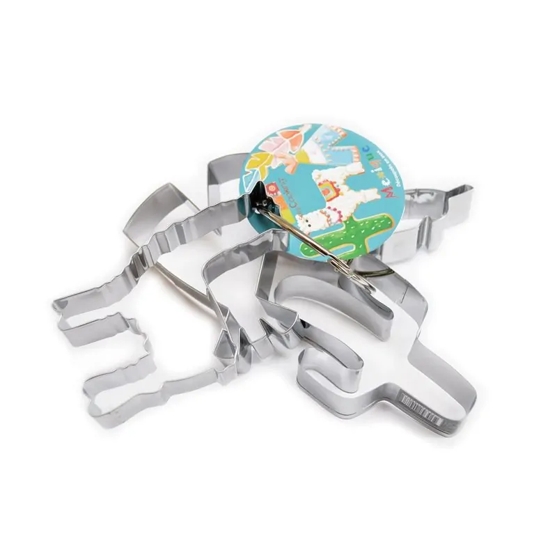 Koekjesuitsteker set cactus, veer, lama en tipi bij cake, bake & love 4 Koekjesuitsteker set cactus, veer, lama en tipi