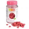 Scrapcooking confetti hartjes rood 55g