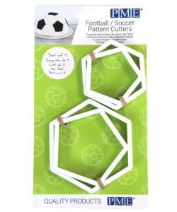 PME Football/Soccer Pattern Cutters Set/4 (2)