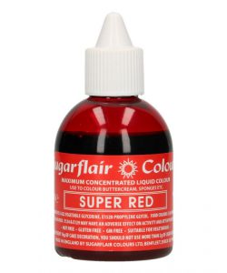 Sugarflair Liquid Colour Super Red 60ml