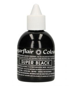 Sugarflair Liquid Colour Super Black 60ml