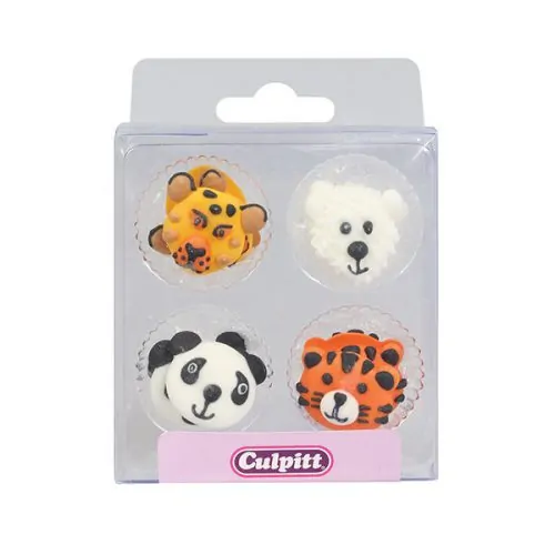Culpitt suikerdecoratie bedreigde dieren pk/12