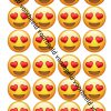 Emoji heart eyes 24 cupcakes bij cake, bake & love 3