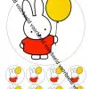 Eetbare taartprint nijntje - 18 cm rond + 8 cupcake rondjes bij cake, bake & love 1