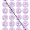 Eetbare cupcakeprint pusheen 1 - 24 cupcake rondjes bij cake, bake & love 3