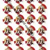 Eetbare cupcakeprint ridder - 24 cupcake rondjes bij cake, bake & love 3