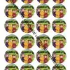 Eetbare cupcakeprint teletubbies - 24 cupcake rondjes bij cake, bake & love 3