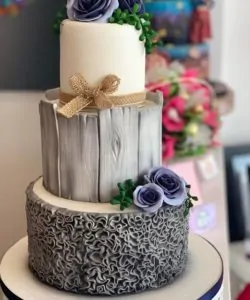 Marvelous molds - scrunch ruffle simpress mould bij cake, bake & love 13
