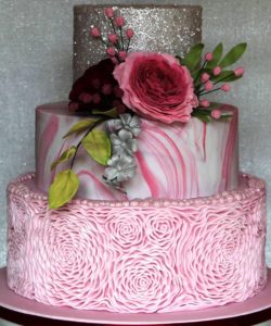 Marvelous molds - rosette ruffle simpress mould bij cake, bake & love 11