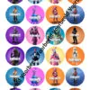 Eetbare cupcakeprint fortnite 2 - 24 cupcake rondjes bij cake, bake & love 1