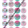 Eetbare cupcakeprint lol surprise 4 - 24 cupcake rondjes bij cake, bake & love 3