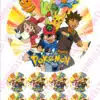 Eetbare taartprint pokémon - 18 cm rond + 8 cupcake rondjes bij cake, bake & love 3