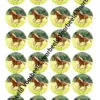 Eetbare cupcakeprint veulen - 24 cupcake rondjes bij cake, bake & love 1