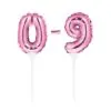 Ballon cake topper roze nummer 7 bij cake, bake & love 1