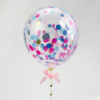 Ballon caketopper confetti ballon multi color bij cake, bake & love 2