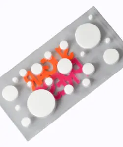 Sugar Press Multi Dot Pattern rectangle