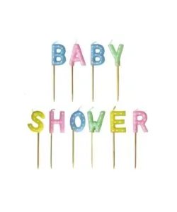 Babyshower kaarsjes