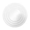 Ganache discs set van 2 acryl platen (9 inch/22,86 cm)