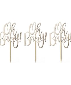 Cupcake toppers - Oh Baby! (2)