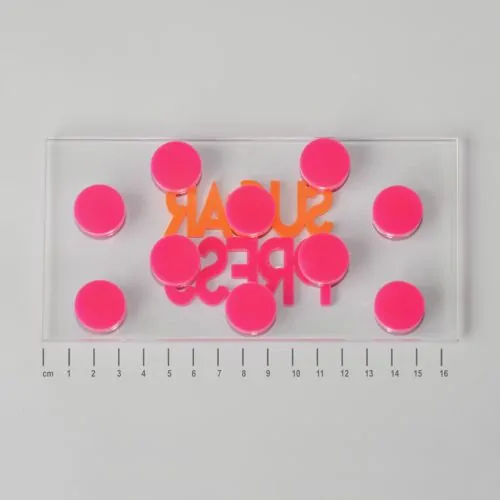 Sugar press dotty pattern large