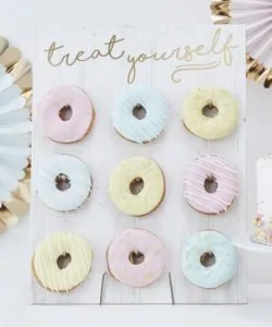 Donut Wall - Gold Treat Yourself