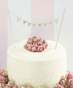 Bunting Caketoppers