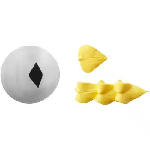 Wilton decorating tip #366 leaf carded - afbeelding 3
