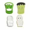 Koekjesuitsteker set mummy en frankenstein bij cake, bake & love 3