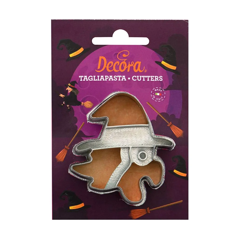 Koekjesuitsteker heks met impressie bij cake, bake & love 7 Koekjesuitsteker heks met impressie - afbeelding 3