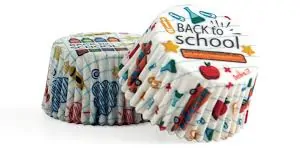 Baking cups back to school 36 stuks bij cake, bake & love 5 Baking cups back to school 36 stuks - afbeelding 2