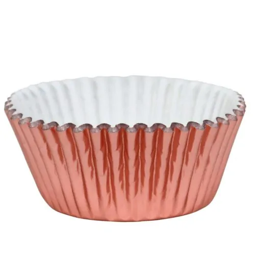 Pme baking cups metallic rose gold pk/30 (2)