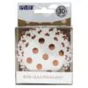 Pme foil lined baking cups rose gold polka dot pk/30