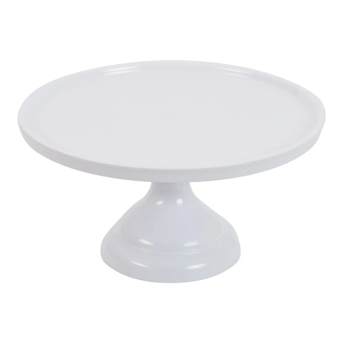 Taart standaard small wit bij cake, bake & love 4 Taart standaard small wit