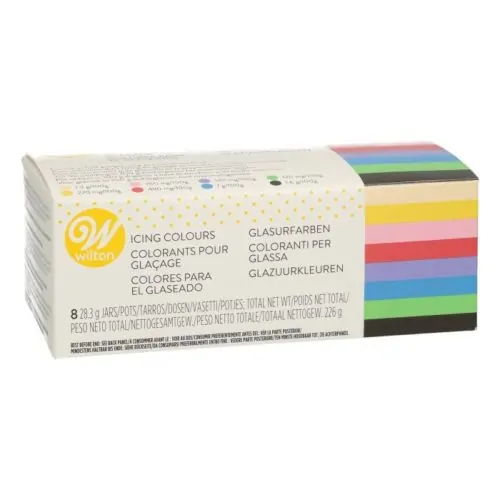 Wilton icing color kit 8 x 28g