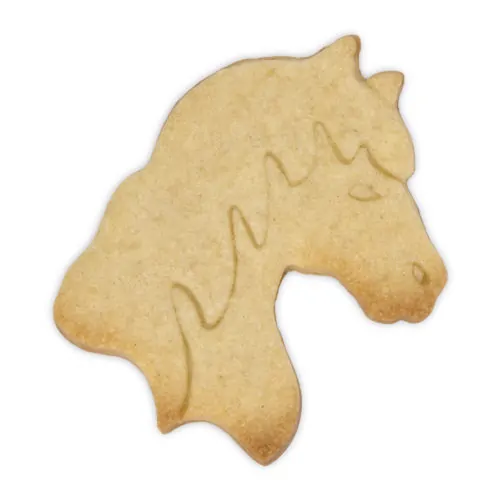 Städter koekjesuitsteker paardenhoofd met impressie 7,5 cm - afbeelding 2