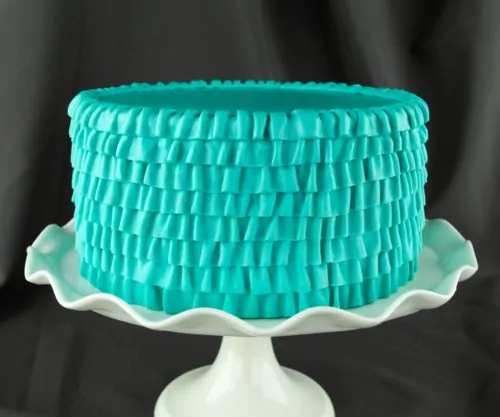 Marvelous molds - romantic ruffle simpress mould - afbeelding 3