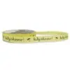 Lint per meter 1,5 cm breed baby shower - geel bij cake, bake & love 1