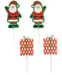 Alternative view of Wilton Treat Picks Santa Claus pk/12