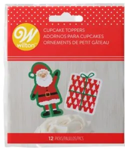 Wilton Treat Picks Santa Claus pk/12