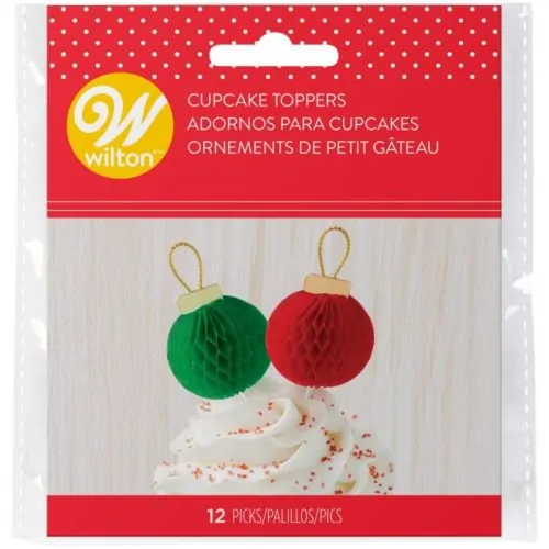 Wilton fun pix ornament pk/12