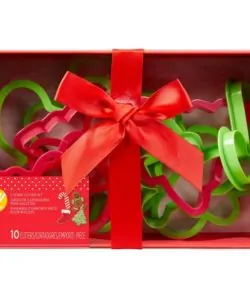 Wilton Plastic Cookie Cutter Christmas Set/10