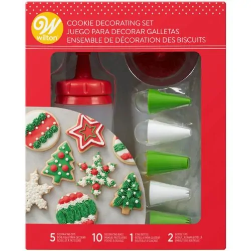 Wilton cookie decorating set christmas