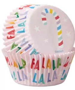 Alternative view of Wilton Baking Cups Fa La La pk/75