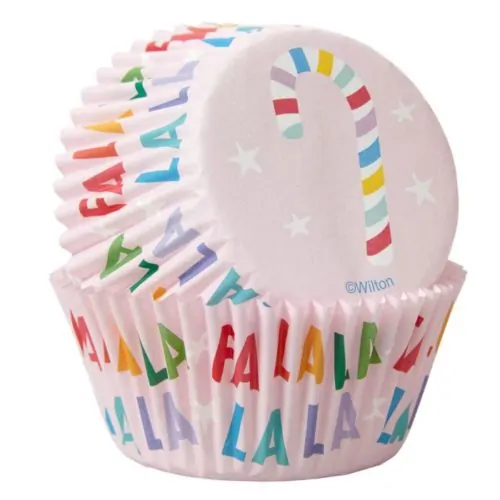 Wilton baking cups fa la la pk/75 - afbeelding 2