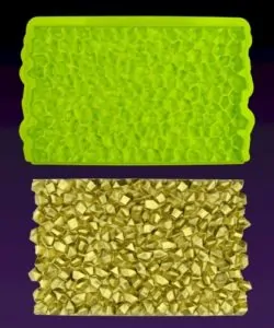 Marvelous molds - diamonds in the rough simpress mould bij cake, bake & love 13