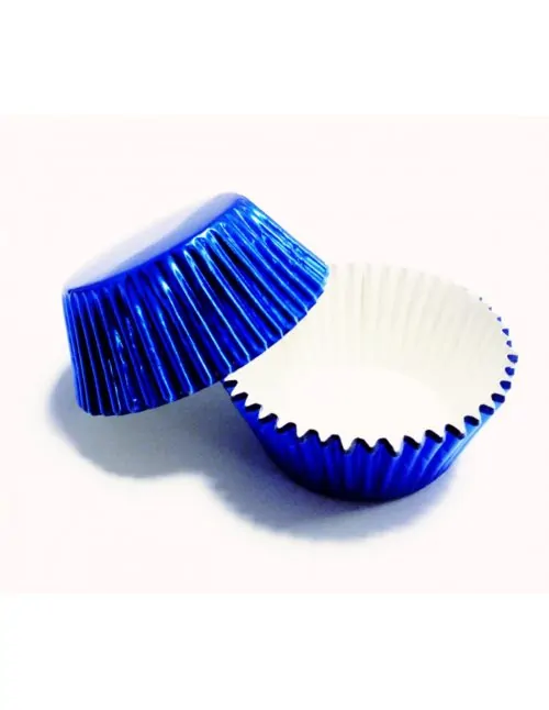 Pme cupcake cases foil lined - metalic blue pk/30 - afbeelding 3