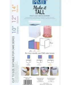 PME Make it Tall Cake Box extender - SINGLE PACK